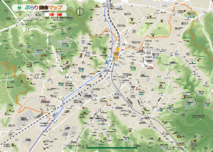  大船～玉縄の地図