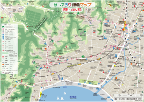 長谷～由比ガ浜（鎌倉駅西側）の地図