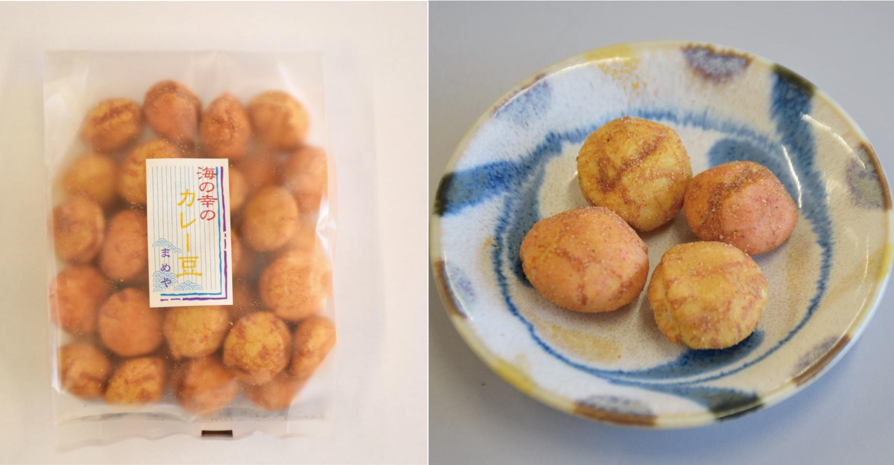 海の幸のカレー豆