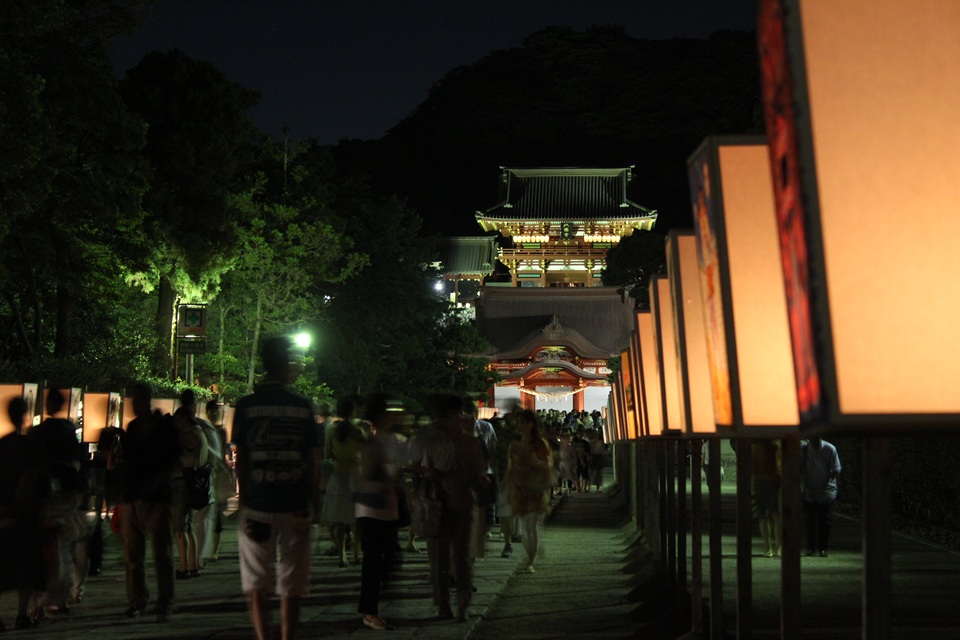 ぼんぼり祭（鶴岡八幡宮）