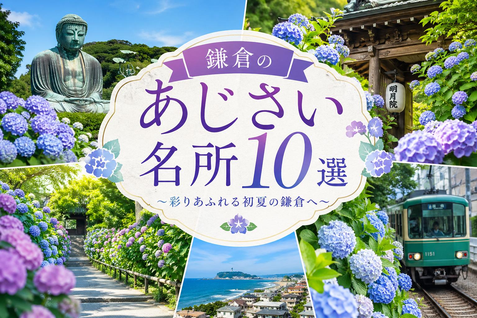 【2026年】鎌倉のあじさいスポットベスト10！AIが本気で選んだおすすめランキング