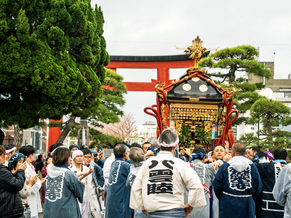 第67回鎌倉まつり「行列巡行」の様子