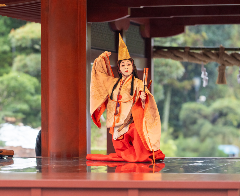 第67回鎌倉まつり　「静の舞」花柳流　花柳 もしほ