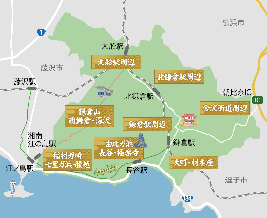 鎌倉地図