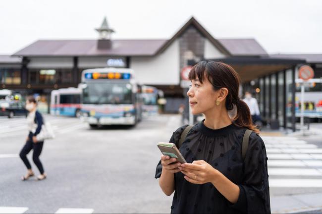 駅前画像