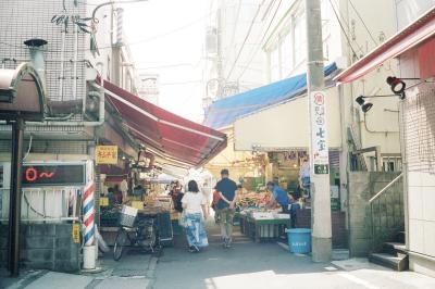 大船の商店街