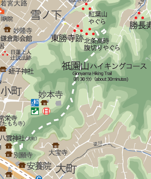 祇園山ハイキングコース