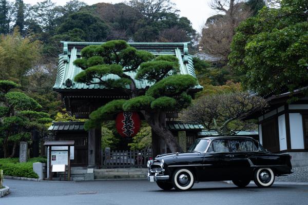 長谷寺とクラウン画像