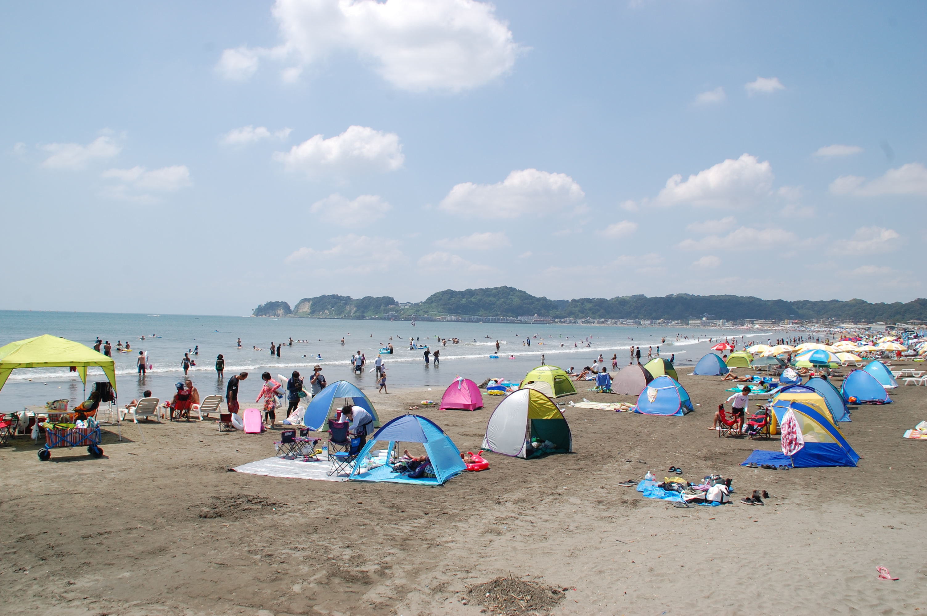 材木座海水浴場