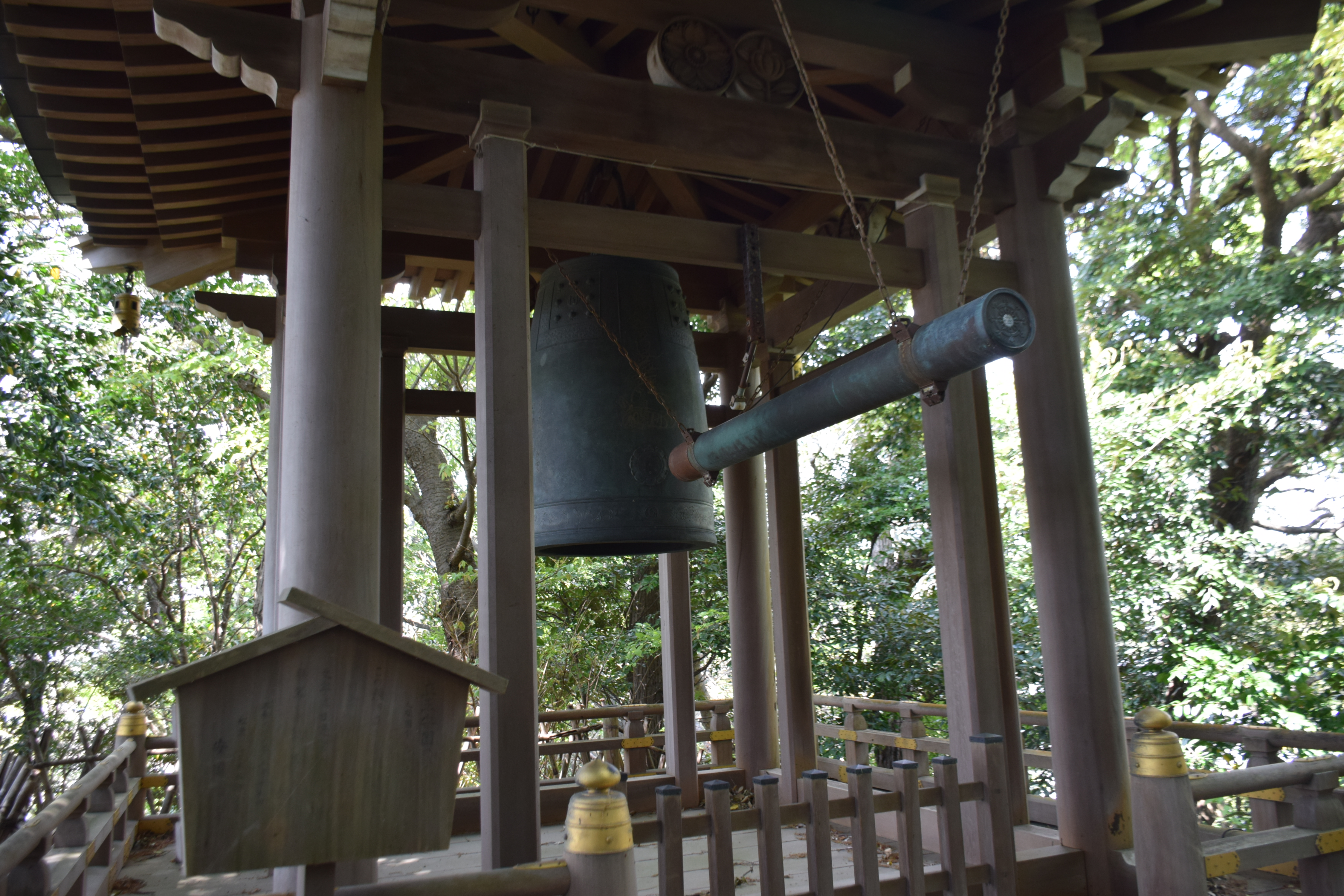 安国論寺の平和の鐘