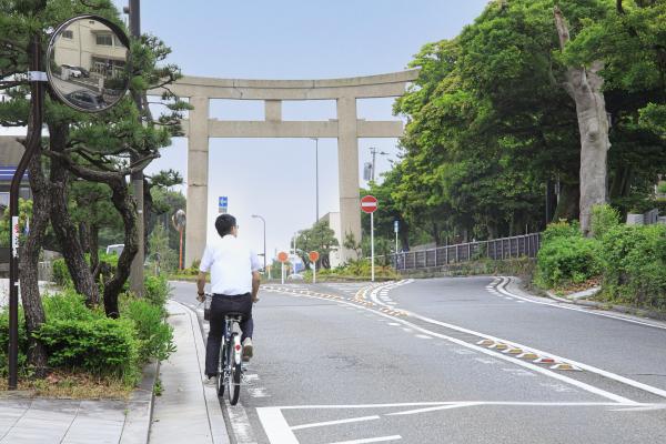 サイクリングの様子