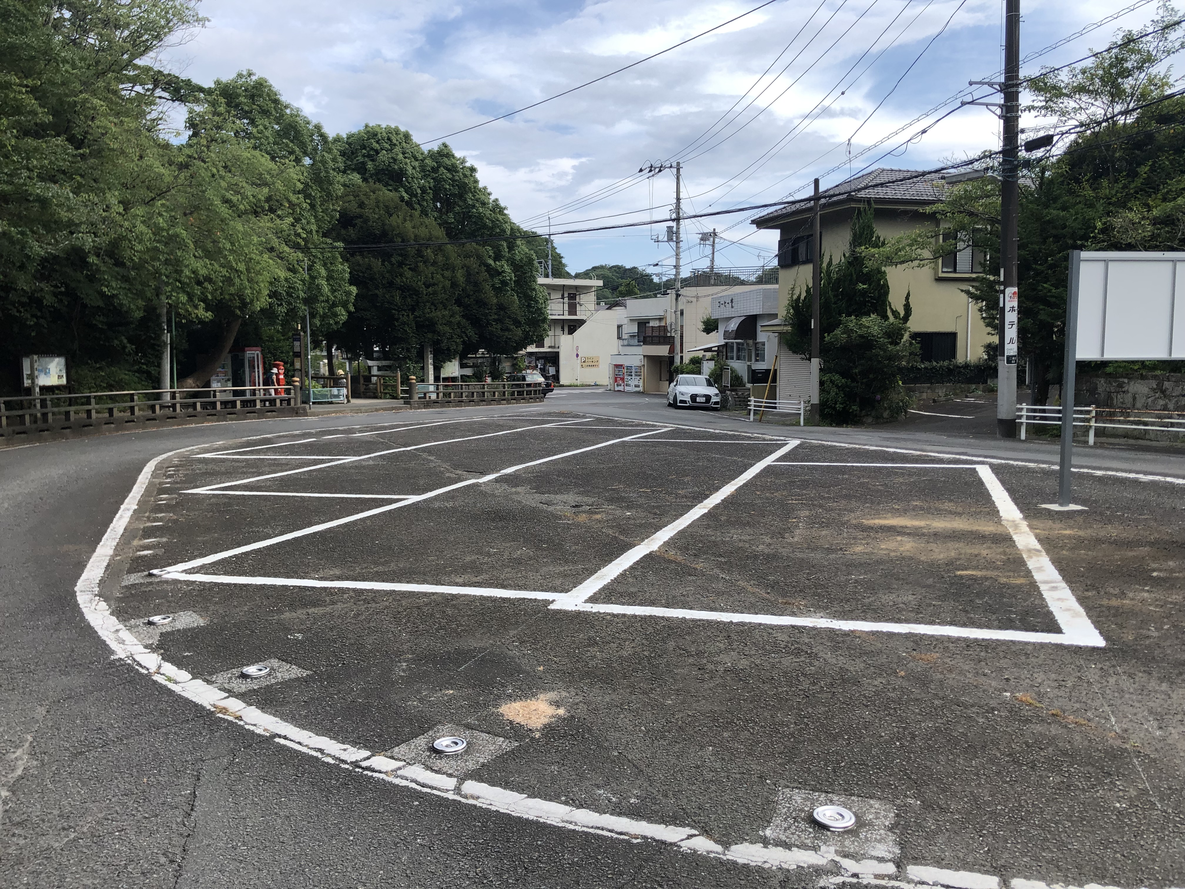 鎌倉宮横駐車場2